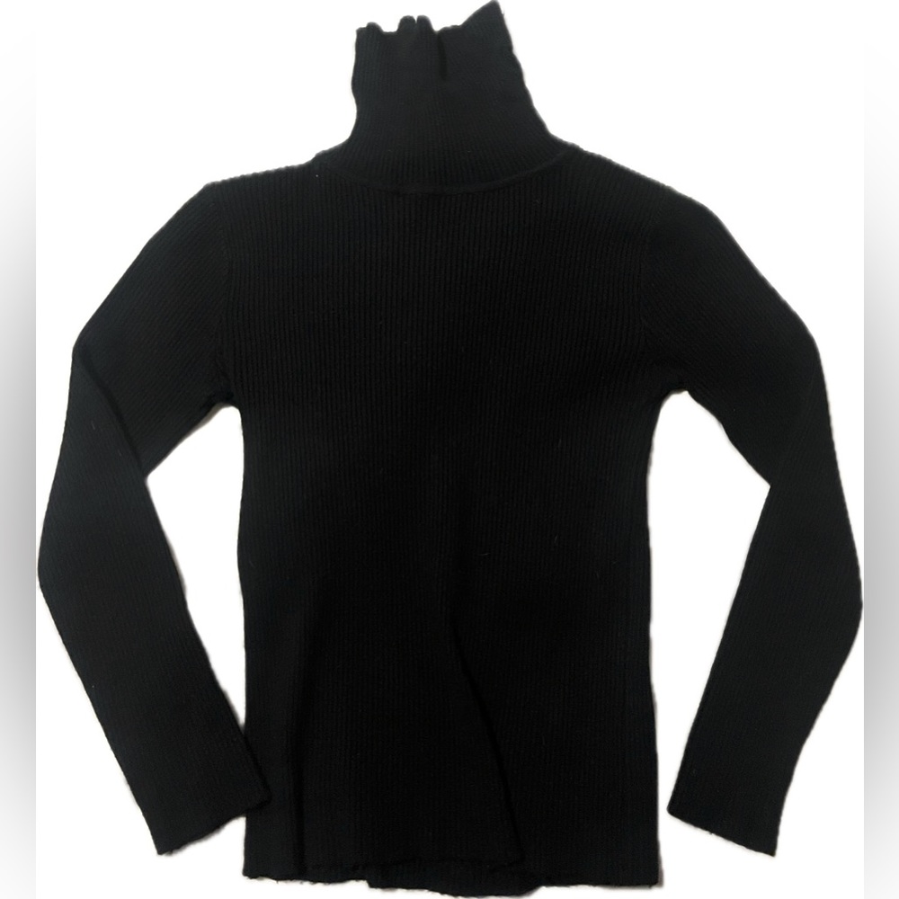 Black Fitted Turtleneck Size S